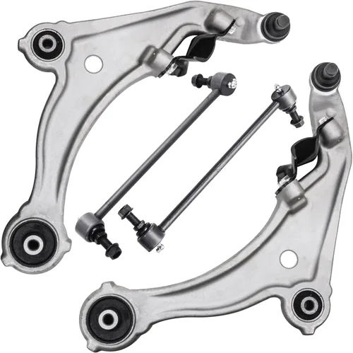 Miniatura 34 de Detroit Axle - Brazos de control superiores traseros para Chrysler 300 Dodge Challenger Charger Magnum, reemplazo del conjunto de brazos de control