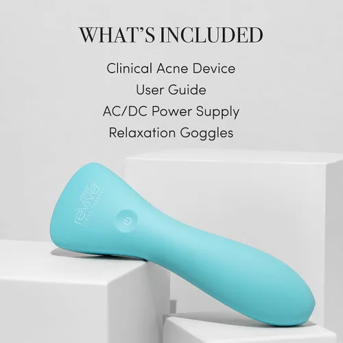 Miniatura 6 de ReVive - Dispositivo clínico para acné, varita de luz roja y azul para brotes, herramientas de acné autorizadas por la FDA, herramientas faciales
