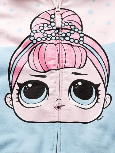 Miniatura 3 de LOL Surprise Sudadera con capucha para niña The Glitterati Crystal Queen con cremallera