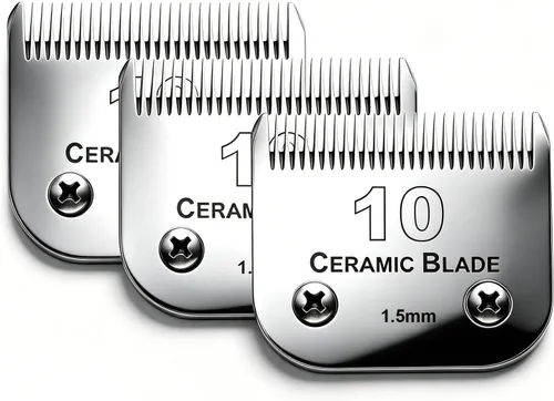 Miniatura 30 de 3 piezas 30 cuchillas para cortapelos de aseo canino Compatibles con Andis Pet Clipper/Oster A5/Wahl KM Series Cortapelo para perros, cuchilla