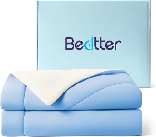 Miniatura 11 de Bedtter - Mantas refrescantes para personas que duermen con calor - Manta de verano fina y ligera, transpirable y suave, refrescante de doble cara