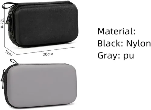 Miniatura 4 de Funda de transporte para DJI Osmo Pocket 3, bolsa de almacenamiento protectora para funda de cámara de cardán de bolsillo 3, bolsa de embrague Gris