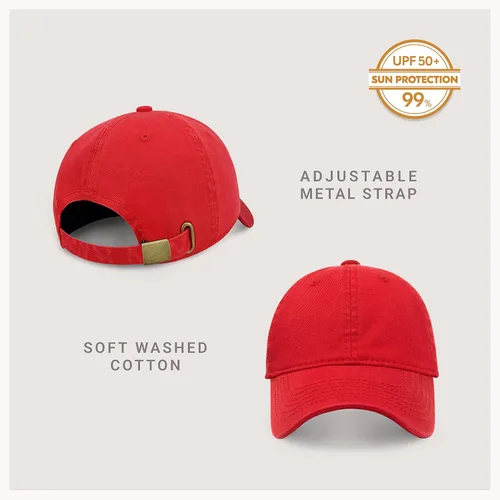 Miniatura 2 de CHOK.LIDS Everyday - Gorra de béisbol unisex de algodón para hombres y mujeres, ajustable, ligera, estilo polo, ala curvada