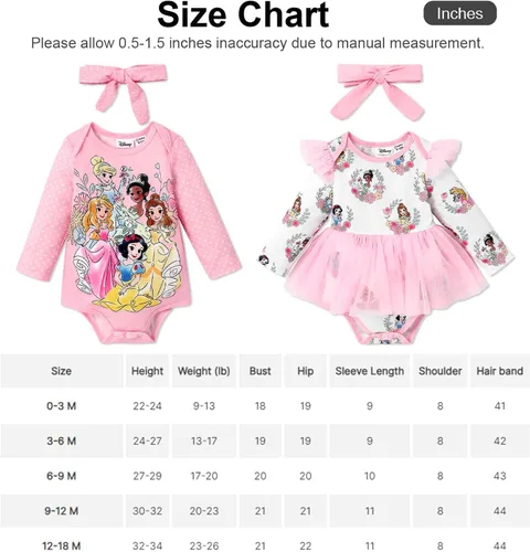 Miniatura 7 de Disney Conjunto de mameluco de Minnie Mouse de manga corta para bebé, 2 piezas