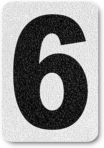 Miniatura 83 de Despegar y pegar individuales, números y letras de aluminio reflectantes, se adhiere al hormigón, madera, metal, azulejos, ladrillo, vidrio