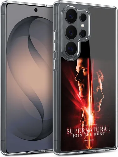 Miniatura 110 de Head Case Designs Supernatural Sam, Dean & Castiel Key Art - Funda de gel con licencia oficial [protección de grado militar] compatible con Google