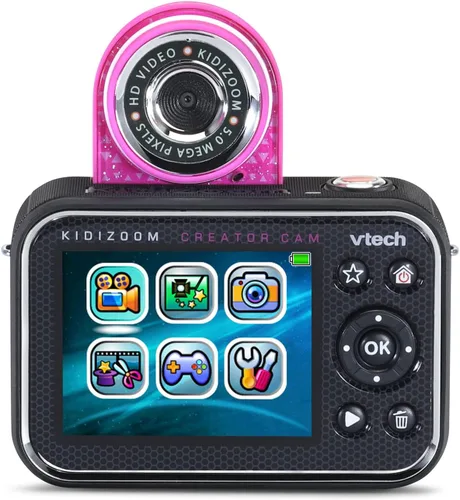 Miniatura 4 de VTech KidiZoom Creator Cam, Rosa con Brillantina
