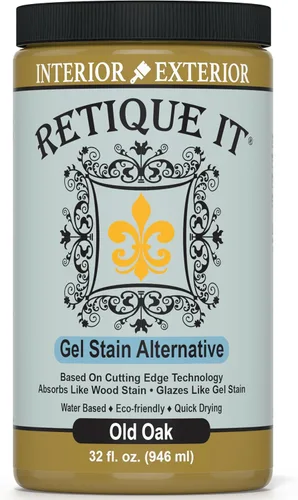 Miniatura 82 de Retique It Kit multiusos con acabado de madera - GO Beyond de madera falsa con imprimación a base de madera líquida pintable y tinte de gel - 60
