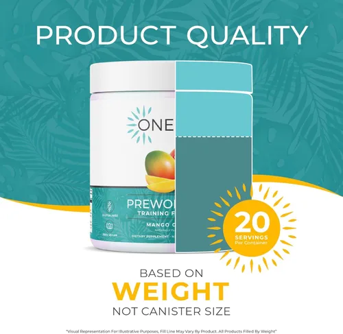 Miniatura 5 de One Sol Pre-entrenamiento para mujeres, mayor concentración y concentración, sin nerviosismo ni choque, ingredientes naturales, 100% vegano, sin