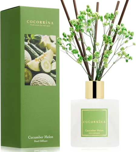 Miniatura 43 de Cocorrína Juego de difusor de varillas - Difusor perfumado de rosa satinada con varillas para el hogar, difusor de varillas para decoración