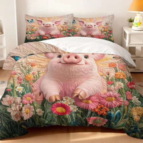 Miniatura 11 de Cute Bear Duvet Cover Set Twin, 3 Pieces Soft Neutral Bedding Calming Cozy Comforter Cover Set Minimal Kawaii Bedroom Decor Microfiber for Relaxing