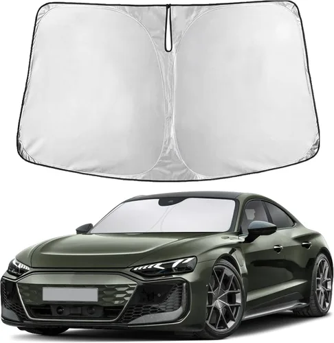 Miniatura 221 de Econour Parasol para parabrisas compatible con Honda Civic 2016-2021, protector de parasol plegable para ventana, bloquea los rayos UV y mantiene tu