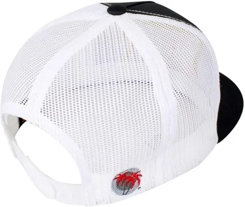 Miniatura 2 de Biscuit Classic Snapback Trucker Gorra de béisbol negroblanco