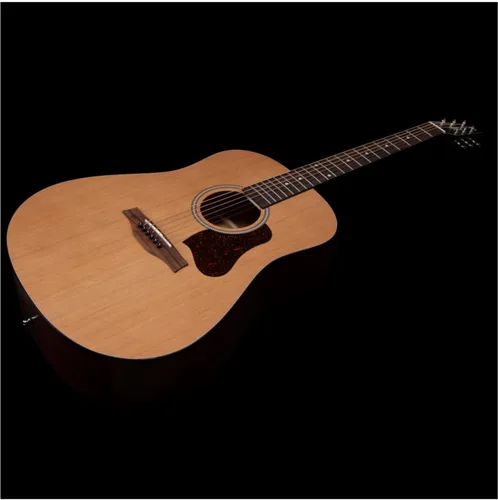 Miniatura 7 de Seagull S6 Cedar - Guitarra acústica delgada original, diapasón de palisandro, SEMI brillante natural