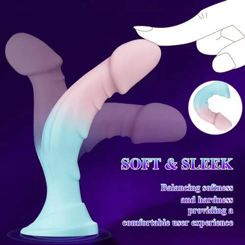 Miniatura 4 de Consolador de juguetes sexuales para mujer, consolador realista de silicona de 7.5 pulgadas con ventosa para mujeres, vagina, sexo anal, 9