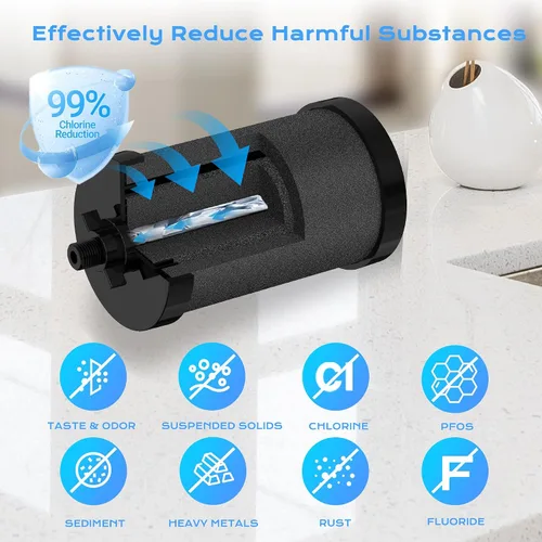 Miniatura 2 de Filtro 2387 Pro, certificado NSF/ANSI 42 para reemplazo de filtro de agua Alexapure, filtro de agua de 5000 galones compatible con el sistema