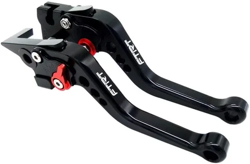Miniatura 9 de Palancas ajustables de freno y embrague Compatibles con GSXR750 GSXR600 2006-2010, GSXR1000 2005-2006, GSX R600 R750 R1000, Rojo