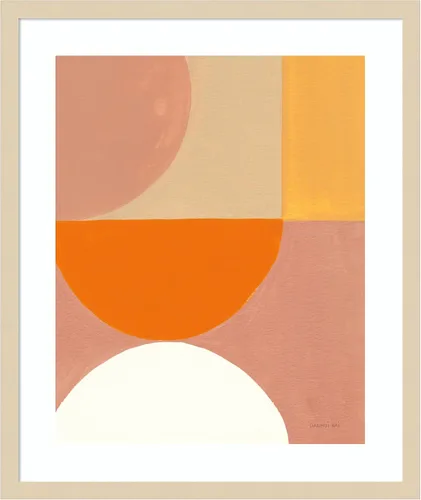 Miniatura 14 de Amanti Art Danhui Nai - Lienzo decorativo para pared, 41 x 33 pulgadas, diseño retro abstracto en V brillante, arte de pared abstracto, decoración