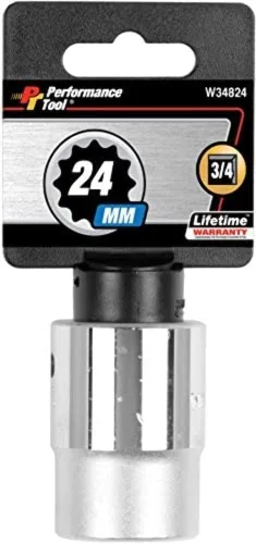 Miniatura 28 de Performance Tool W34855 - Llave de vaso estándar de 12 cantos de 3/4" 55mm