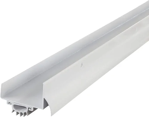 M-D Building Products 06403 36 in. Sello de aluminio blanco en forma de U atornillado debajo de la puerta