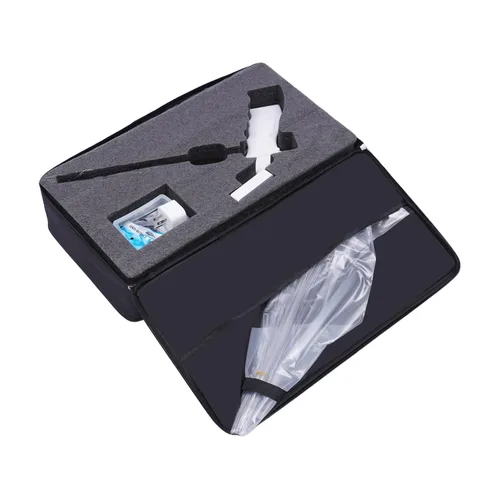 Miniatura 6 de Kit de inseminación artificial para perros, pistola de inseminación visual para ganado, pantalla ajustable, rotación de 360°, instrumento