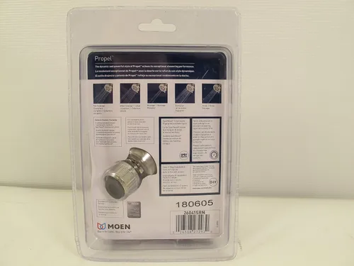 Miniatura 2 de Moen Propel 5-Spray Cabezal de ducha fijo de 4.5 pulgadas en cromo