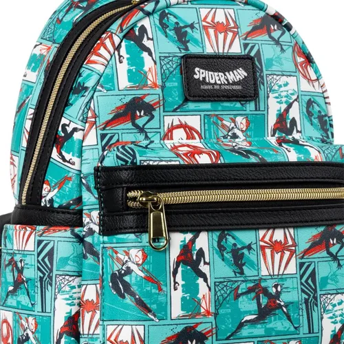 Miniatura 2 de Loungefly Marvel Spider-Man Across the Spider-Verse - Mini-mochila exclusiva de cómic