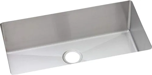 Miniatura 3 de Elkay EFRU311610T Crosstown - Fregadero de cocina de acero inoxidable de 32 1/2" bajo montaje, cuenca única - Acero inoxidable
