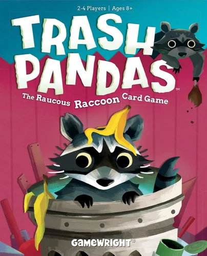 Miniatura 3 de Gamewright - Trash Pandas - Juego de cartas The Raucous Raccoon Push-Your-Lucke, a partir de 8 años, 2-4 jugadores