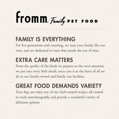 Miniatura 6 de Fromm Four-Star Nutritionals - Comida seca para perros con cordero y lentejas, receta de cordero, 4 libras
