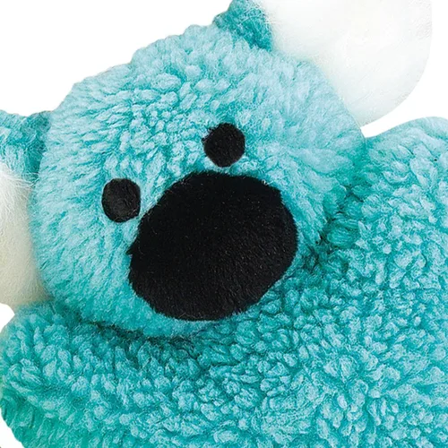 Miniatura 2 de Zanies Cuddly Berber Baby Koala - Juguetes para perros, color azul, 8 pulgadas