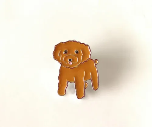 Miniatura 36 de Broche de perro carlino encantador para mascotas, broche de ramillete de metal, placa de identificación para perro, regalo de cumpleaños de Navidad