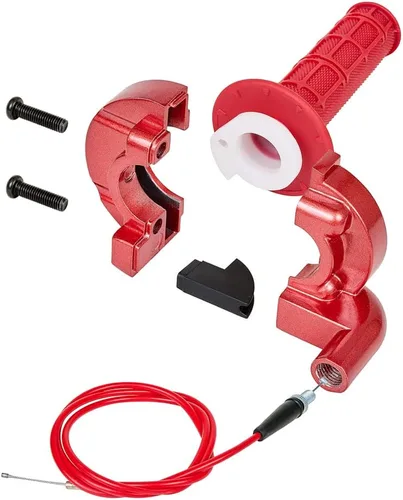 Miniatura 3 de PUCKY New 7/8" 22mm Twist Throttle Accelerator Handle Grips and Cable Set with Kill On Off Switch for 50cc 110cc 150cc 250cc Mini Bike ATV Quad Pit