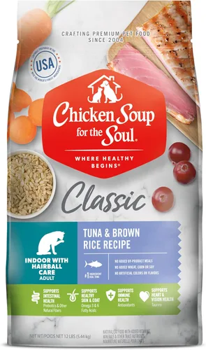 Miniatura 15 de Chicken Soup for the Soul Natural Premium Alimento seco para gatos adultos, primer ingrediente de carne real, sin subproductos, apoya la salud