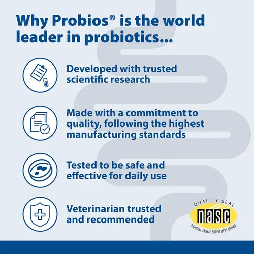 Miniatura 8 de Probios Masticables de apoyo digestivo para perros, suplemento probiótico diario para la salud intestinal, la digestión y el apoyo inmunológico, 1