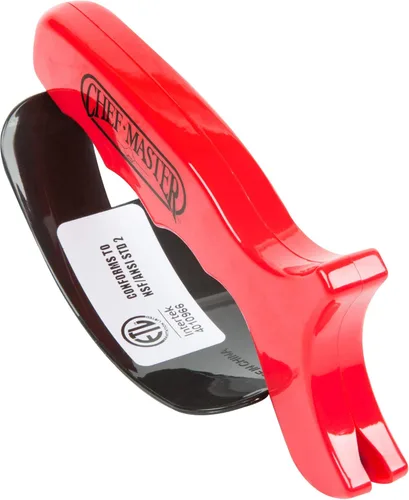 Miniatura 2 de Chef Master 90015 - Afilador de cuchillos de cocina de mano (paquete de 2) – Herramienta de grado profesional con cuchillas de carburo reversibles