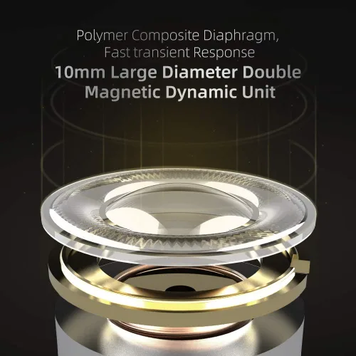 Miniatura 3 de KZ ZST X Monitores intrauditivos, auriculares ZSTX híbridos dinámicos con doble controlador mejorado, auriculares HiFi estéreo IEM con cable Cian