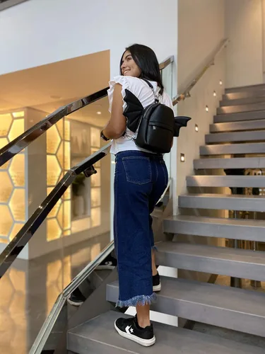Miniatura 6 de Prime Original Mini mochila de moda para mujer Bolso de hombro desmontable con ala de ángel de murciélago