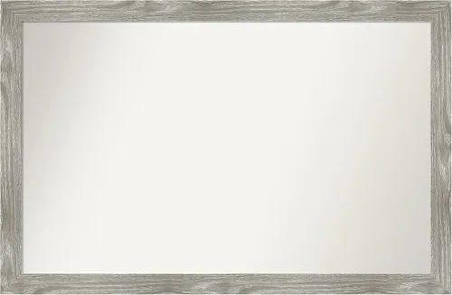 Miniatura 69 de Amanti Art Espejo personalizado, espejo de baño gris plomo a rayas, espejo de pared o espejo de tocador de baño sobre el fregadero