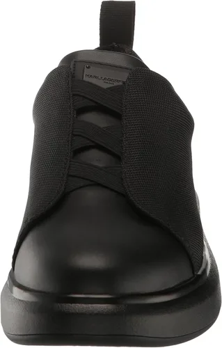 Miniatura 2 de Men's Laceless White Sole Elasticized Criss-Crossing Detail Sneaker
