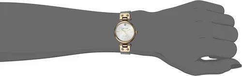 Miniatura 2 de Anne Klein Womens Diamond-Accented Mesh Bracelet Watch