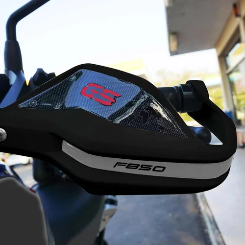 Miniatura 9 de labelbike - 3D Resin Motorbike Stickers Hand Protections Compatible with BMW F850 GS and 850 ADV 2018-2024 Grey