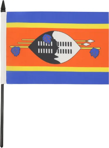 Miniatura 72 de AZ FLAG Sierra Leone Bandera de mesa 5'' x 8'' - Bandera de escritorio de Sierra Leona 21 x 14 cm - Bastón y base de plástico negro