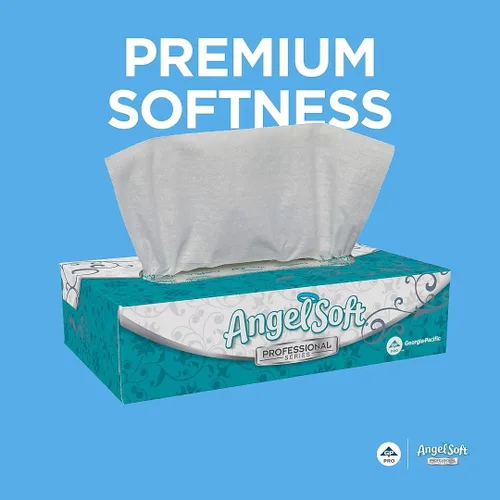 Miniatura 3 de Georgia-Pacific Pañuelo facial profesional de 2 capas, 100 pañuelos por caja