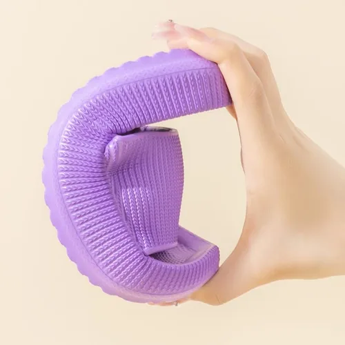 Miniatura 3 de yangfanQH Pantuflas de nube para niños y niñas, antideslizantes, cómodas, con suela gruesa, para ducha, baño, piscina, sandalias de verano, playa
