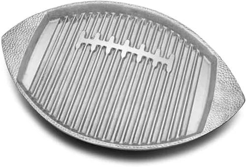 Miniatura 8 de Wilton Armetale Gourmet Grillware - Plancha con asas, 18.5 pulgadas