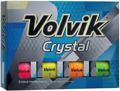 Miniatura 5 de Volvik Crystal - Juego de 3 pelotas de golf de color premium