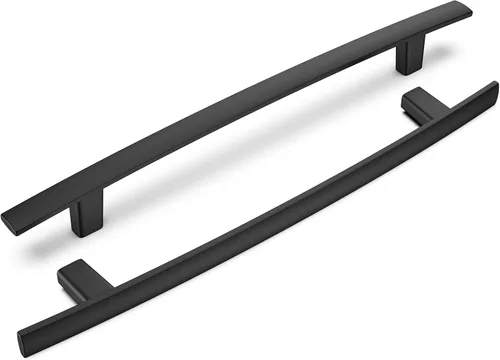 Miniatura 34 de homdiy Paquete de 10 manijas de gabinete de latón antiguo con agujero central de 3 pulgadas, aleación de zinc resistente, tiradores de cajón de arco