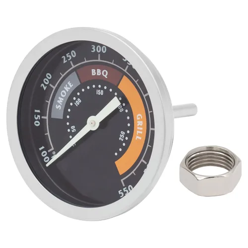Miniatura 9 de Medidor de termómetro luminoso para barbacoa de 3 1/8 pulgadas para ahumadores CharBroil Oklahoma Joe's, Weber, Royal Gourmet, Char-Griller