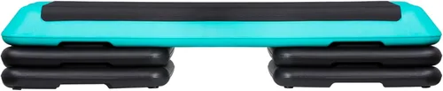 Miniatura 10 de ZENY Plataforma de Paso Aeróbico de 43 Pulgadas, Paso de Fitness Ajustable con 4 Elevador Apilables, Paso de Entrenamiento Aeróbico para Gimnasio